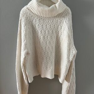 Cream sweater